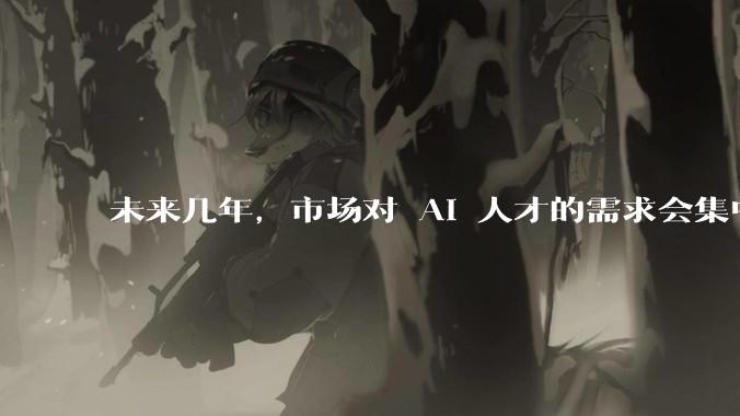 未来几年，市场对 AI 人才的需求会集中在哪几个方向？
