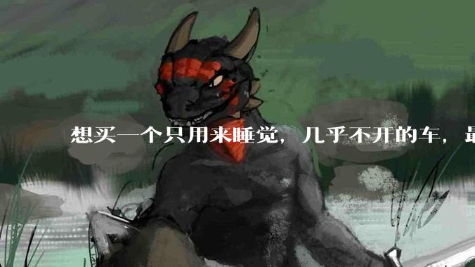 想买一个只用来睡觉，几乎不开的车，最低成本是多少？
